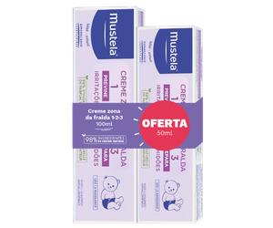 Mustela Crema Zona del Pañal 123 100ml (Oferta 2º Envase 50ml)