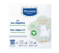 Mustela Eco Kit Toallas Lavables y Reutilizables 10uds