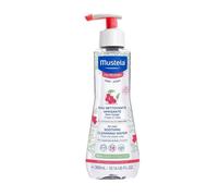Mustela Fluido Limpiador Calmante sin Aclarado, Agua Micelar Limpiadora para Rostro, Cambio de Pañal y Maquillaje, Bebé y Familia - Piel Sensible, 99% Ingredientes de Origen Natural (Spray 300ml)