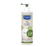 MUSTELA Gel champú Bio 400ml válvula dosificadora, Negro, 400 ml (Paquete de 1)