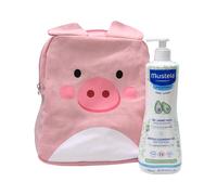Mustela Gel de Baño Suave 750ml + Mochila Cerdito