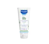 Mustela Gel Limpiador 2 en 1, Cuerpo y Cabello, para Bebés, Niños, Apto para Toda la Familia - Cómodo para Usar Fuera de Casa, 95% Ingredientes de Origen Natural (200ml)