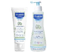 Mustela Hydra-Bebé Crema Facial Aguacate Bio 40 ml + Agua Limpiadora sin Aclarado con Aguacate Bio 300 ml