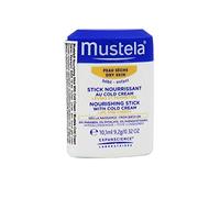Mustela Hydra Stick CC Bálsamo Facial, Cold Cream Natural, Vitamina E, Labios y Pómulos, Bebé y Familia - Protege del Frío y del Viento, No Graso, 98% Ingredientes de Origen Natural (9.2g)