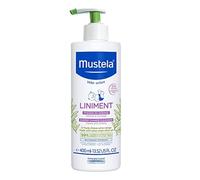 Mustela Liniment Natural No Rinse Baby Cleanser - Limpiador para cambiar pañales, 350 ml