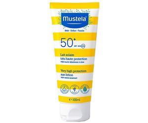 Mustela Loción facial solar de muy alta protección FPS 50 + 100mL SPF50+