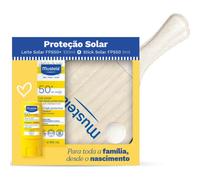 Mustela Pack Protección Bebé Leche Solar SPF50 100 ml + Stick 9 ml