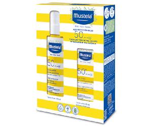 Mustela Pack Solar SPF50 Spray 200 ml & Leche 40 ml