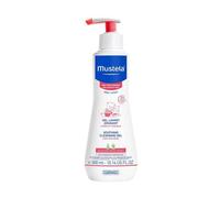 Mustela Perseosa de Aguacate Gel Limpiador Calmante BIO, Cuerpo y Cabello, Bebé y Toda la Familia - Limpieza Diaria Específica para Pieles Sensibles, 98% Ingredientes de Origen Natural (300ml)
