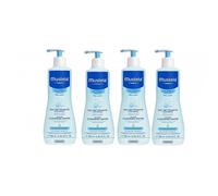 Mustela Physiobébé Eau Nettoyante Sans Rinçage Lot de 4 x 500 ml