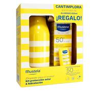 Kit de Protección Solar Leche Solar SPF50 - Stick Solar SPF50 + Cantimplora de regalo 100 ml