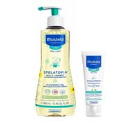 Mustela Stelatopia Aceite Ducha Y Baño 500 ml + Regalo Crema Emoliente Facial 40 ml Pack