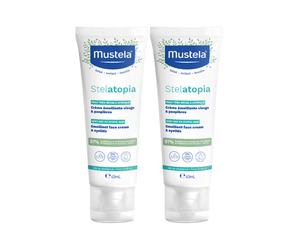 Mustela Stelatopia Crema Facial Emoliente 2x40ml