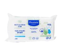 Mustela Toallitas Agua con Algodón BIO x60