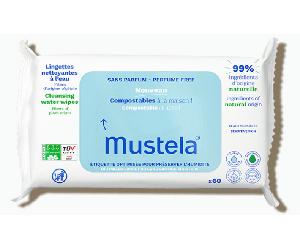 Mustela Toallitas al Agua Sin Perfume 60 uds