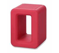 MuStone Soporte de Hebilla de cinturón de Seguridad de Coche, Refuerzo de Hebilla de cinturón de Seguridad de Silicona para facilitar el Acceso al cinturón de Seguridad (Azul)