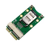Mustpoint Mini PCI-E adaptador con ranura para tarjeta SIM para 3G/4G, WWAN LTE, tarjeta GPS