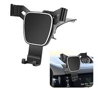 musttrue LUNQIN - Soporte de teléfono de Coche para Porsche Macan 2015-2024 y Cayenne 2019-2023, Accesorios de navegación, decoración Interior, Soporte para teléfono Celular