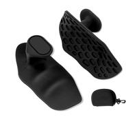 MustuVerve 1 par de guantes de fitness para hombre y mujer, almohadillas de agarre antideslizantes para entrenamiento de fuerza, guantes ergonómicos para dominadas, culturismo, mancuernas, accesorios