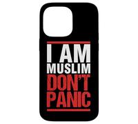 Musulmán Orgulloso Dont Pánico Islam Islámico Corán Regalo Carcasa para iPhone 14 Pro MAX