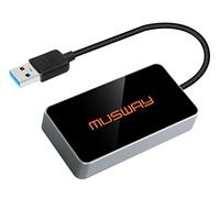 MUSWAY BTA2 | Bluetooth® DONGLE para transmisión de audio y control de aplicación solo para amplificador Musway