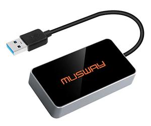 MUSWAY BTA2 | Bluetooth® DONGLE para transmisión de audio y control de aplicación solo para amplificador Musway