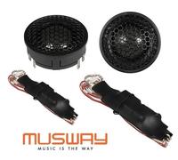 MUSWAY ME6.2T 25 mm (1”) Tela Neodimio Tweeter Tweeter 1 Par 200 W