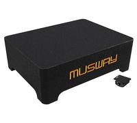 Musway MF110A - Sistema de subwoofer activo en forma plana (downfire) con subwoofer de 25 cm (10")