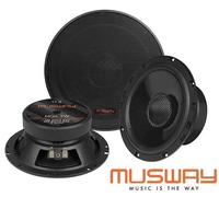 MUSWAY MQ6.2W Woofer Kickbass altavoz de medios 16,5 cm 6,5” - 1 par
