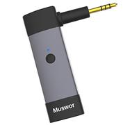 Muswor Bluetooth Receptor Adaptador inalámbrico para Sennheiser HD598 / HD595 / HD558 / HD518 Auriculares (no Compatible con ningún Otro)