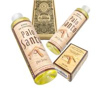 MUT22 2 Colonia de Palo Santo de y 1 Jabón de Palo Santo Perú 100% Original para Limpieza y Protección Espiritual