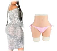 Mutandine Vagina Finte in Silicone per Gli Uomini Glutei E Fianchi Enhancer Realistico Da Maschio a Femmina Transgender Crossdress Ladyboy