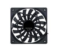 Mute 120Mm 12Cm PWM Ventilador de RefrigeracióN Delgado 12Mm, Nuevo 120X120X12Mm 12V 0.25A 1400RPM Ordenador PC Carcasa Chasis Enfriador Silencioso