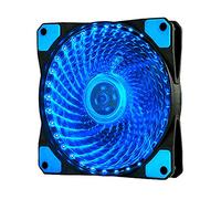 Mute 12cm 33 LEDs RGB Light Cooling Fan Heatsink for Computer PC Case Computer Cooling Fan (Color : D) (B)
