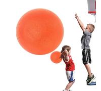 Mute Basketball,Silent Basketball Dribbling Indoor,Leiser Indoor-Trainingsschaumball | Unbeschichteter, Stoßsichere LeisSchwamm, leise Hüpfbälle, gedämpfter, weicher Trainingsball für den Innenbereich