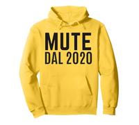 Mute dal 2020 Ironica Divertente Ufficio Smart Working Call Sudadera con Capucha