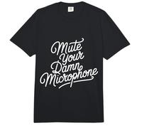 Mute Your Damn Microphone Meeting Work Online - Comfort Colors Adult Heavyweight T-Shirt