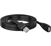 MutecPower 10m ULTRA PLANO Cable USB 2.0 Activo Cable Macho a Hembra con chipset de extensión - Cable de extensión USB Activa/Cable repetidor - 10 Metros Ultra delgado