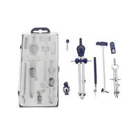 Muteiki Conjunto de Trazadores Combinados de Kit de Geometría Matemática, para Geometría para Profesionales de la Geometría Suministros de Redacción Práctica para la Redacción de la Herramienta de Ing