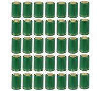 Muteitt 200 Unidades De Cápsulas Termorretráctiles De PVC, Tapas Retráctiles para Vino, Cápsulas para Botellas De Vino, Tapas Retráctiles para Bodegas Y Uso Doméstico