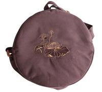 Muteitt Bolso Budista, Bolso con Cuenco con Sonido De Buda Monje, Cuenco para Cantar Tibetano, Bolso Cruzado, Cuenco para Meditación, Bolso De Hombro, Bolso con Cuenco para Cantar Budista