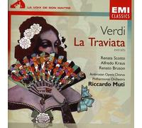 Scotto, Kraus & Muti - La Traviata - CD - Importación USA - Parlophone