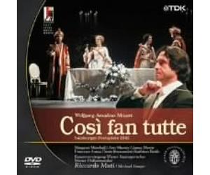 Muti & Vpo - Mozart: Cosi Fan Tutte [Lpcm] [Alemania] [DVD]