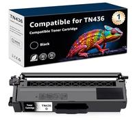Mutikor Cartucho de tóner compatible TN436 de repuesto para Brother TN-436BK TN431 TN433 compatible con impresoras Brother HL-L8360CDW HL-L8260CDW MFC-L8900CDW MFC-L8690CDW, 1 negro