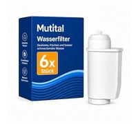 Mutital 6 Filtros de Agua para Cafeteras Siemens y Bosch