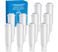 Mutital Filtros de Agua para Cafetera, Repuesto para Melitta, F088 Krups, Nivona Café Romatica, Compatible con Krups EA829S, Melitta Pro Aqua Barista TS y Más (10 Unidades)