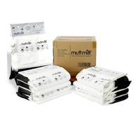 Mutt Mitt® Bolsas de basura para perros de 2 capas con manopla gruesa de 2 mil, no más "jod" o "apretón de manos caliente" - 800 bolsas de basura para perros en 8 bolsas de basura para perros