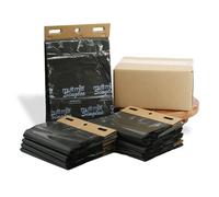 Mutt Mitt® Bolsas de basura para perros individuales: bolsa gruesa de una sola capa con un refuerzo inferior, para una recogida más segura y fácil (1000)