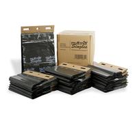 Mutt Mitt® Bolsas individuales para residuos de perros, 2.000 bolsas perfectas para 3 estaciones de residuos de perros, bolsa gruesa de una sola capa con un refuerzo inferior, para una recogida más