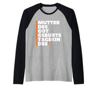 Mutter Des Geburtstagskindes - German Mother Birthday Boy Camiseta Manga Raglan